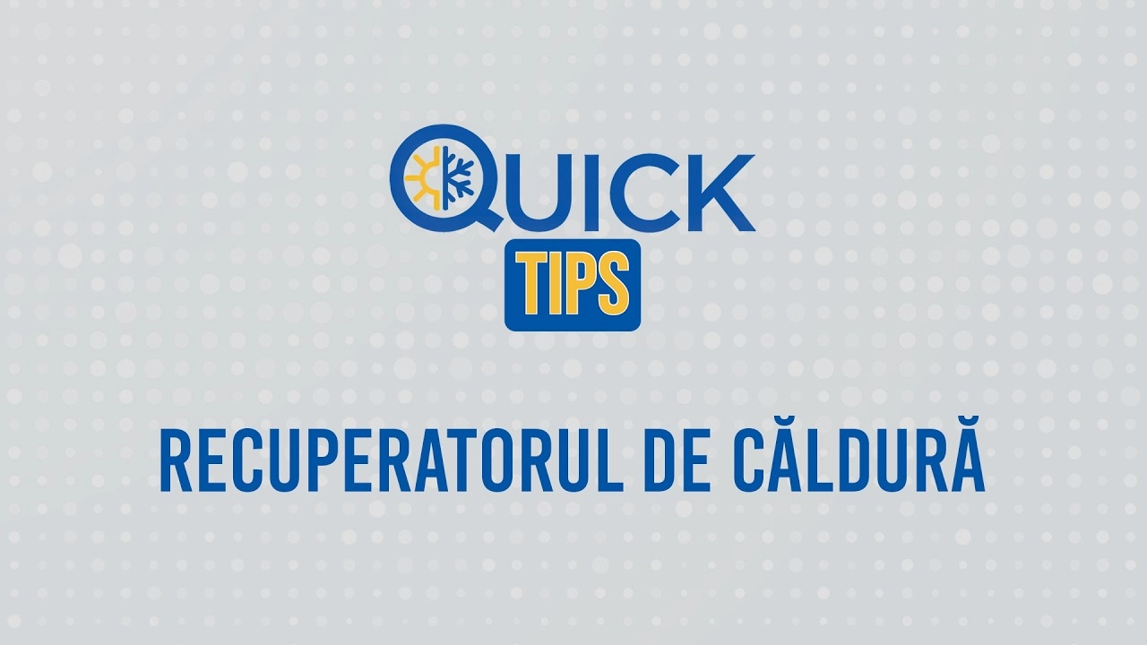 Ce este un recuperator de caldura?