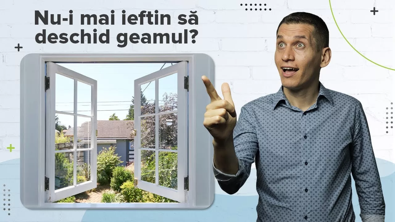 De ce am nevoie de ventilatie daca pot deschide geamul?