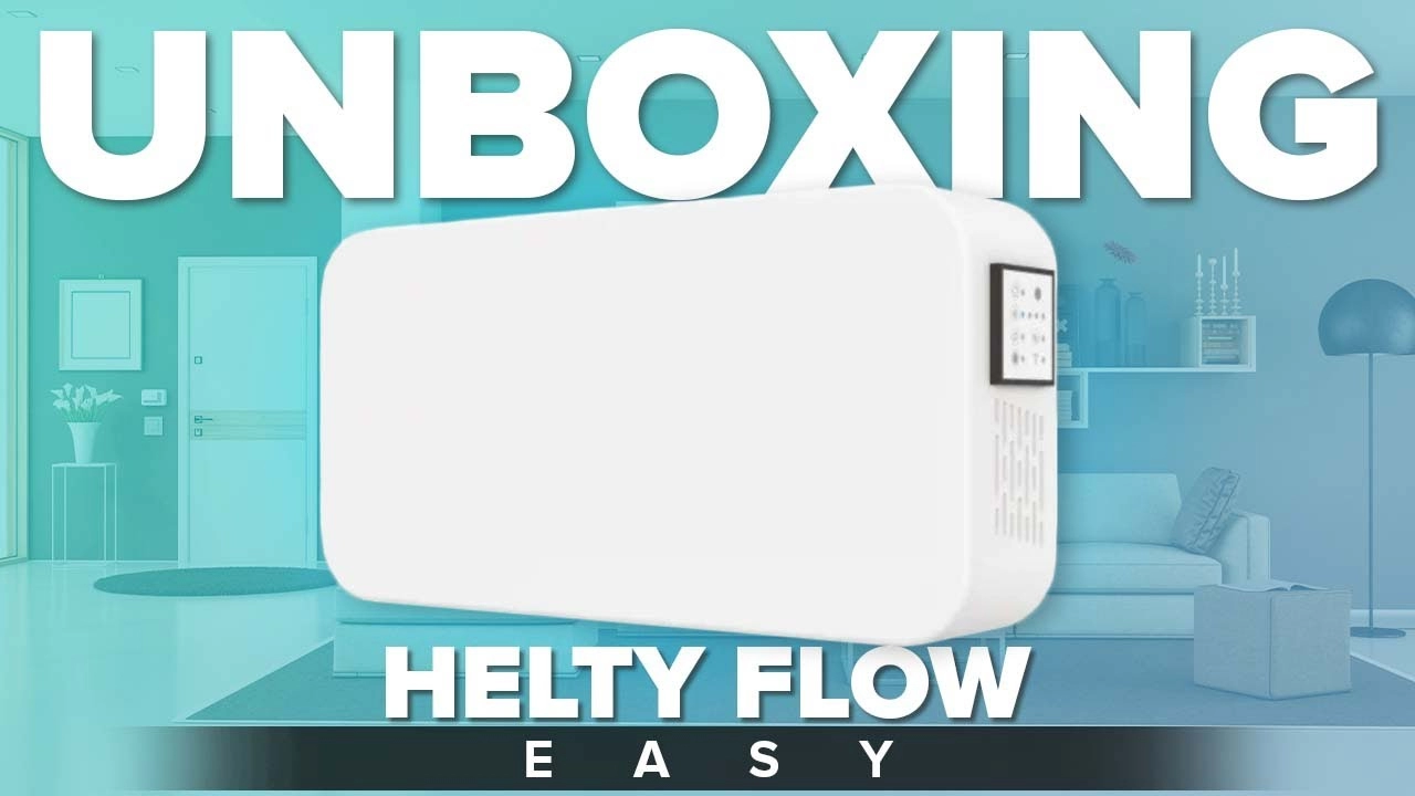 Unboxing recuperator de calduraÌ† Helty Flow Easy