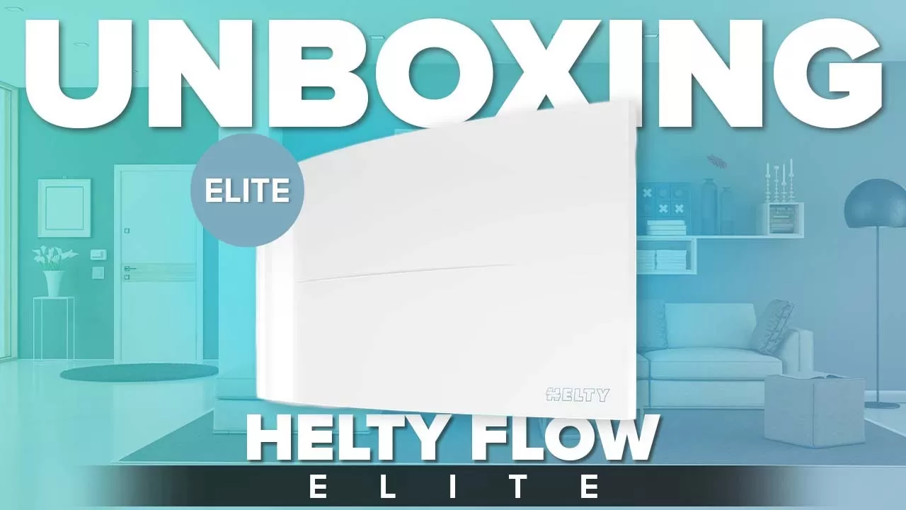 Unboxing Recuperator de Caldura Helty Flow Elite